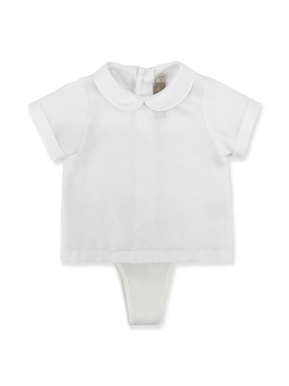 La Stupenderia Romper van katoenblend Wit