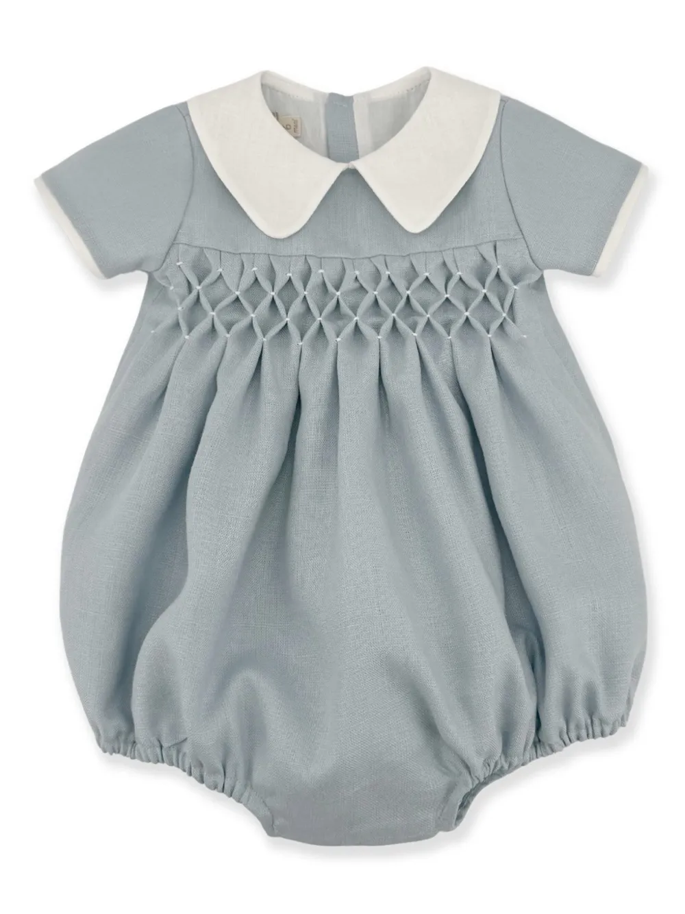 La Stupenderia Babypakje met linnen-katoenblend Blauw