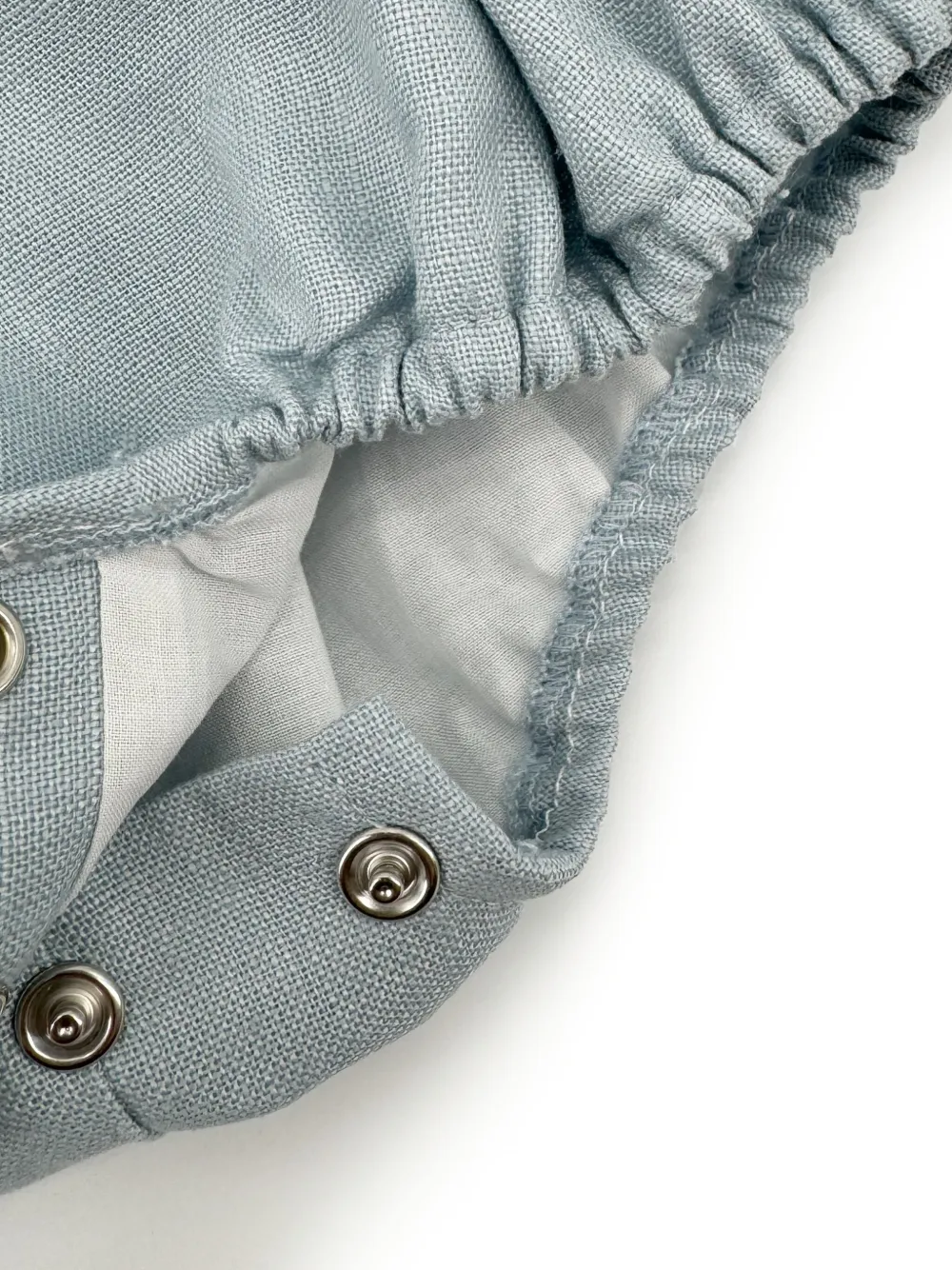 La Stupenderia Babypakje met linnen-katoenblend Blauw