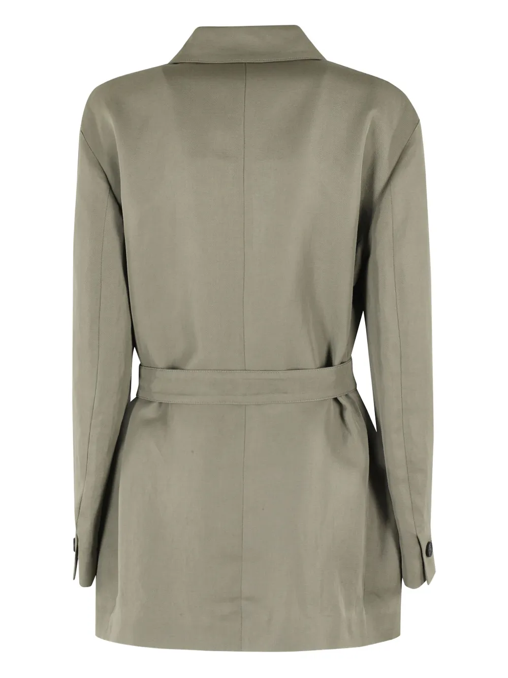 Tela belted jacket - Groen