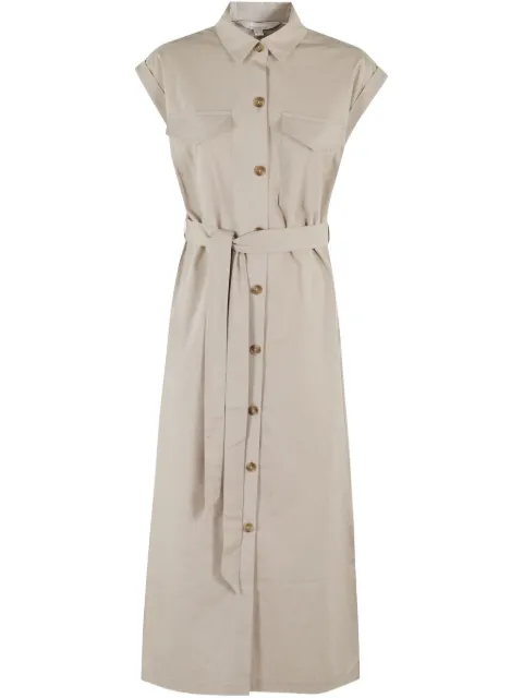 Barbour belted shirt dress