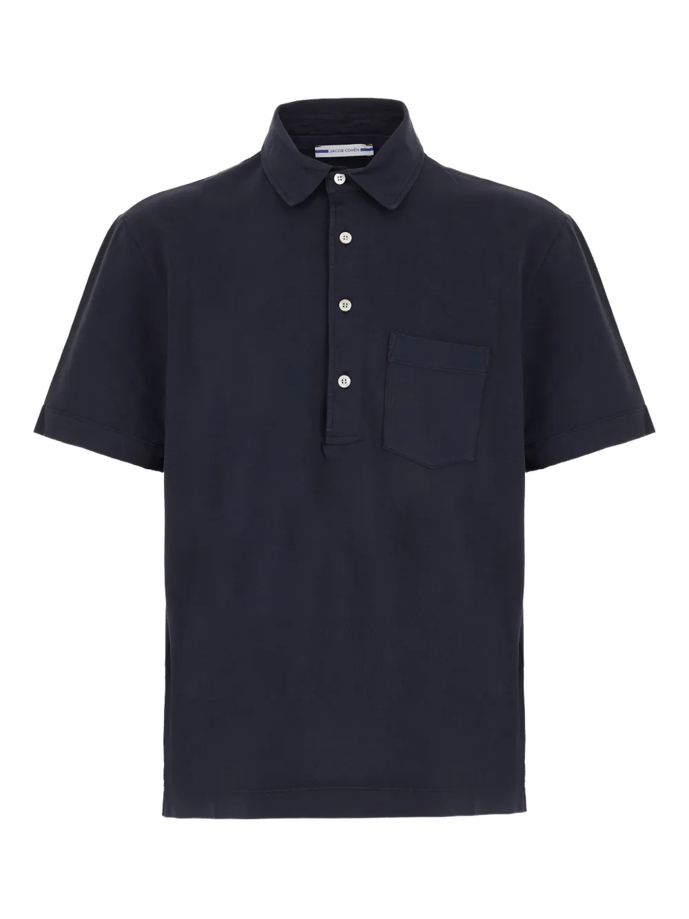 Jacob Cohën playera tipo polo de tejido jersey | azul | Image 1