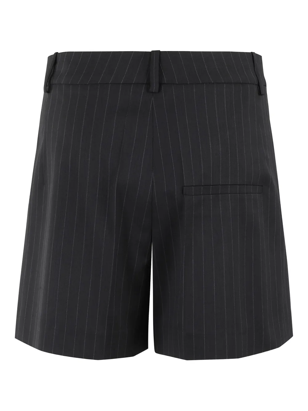 Low Classic Shorts met krijtstreep Zwart