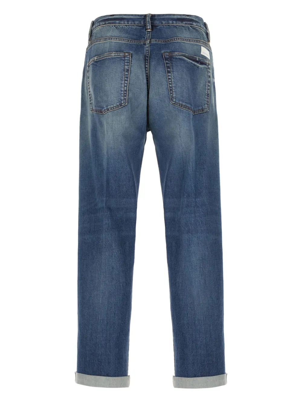 nineinthemorning Nine In The Morning Jeans met applicatie - Blauw
