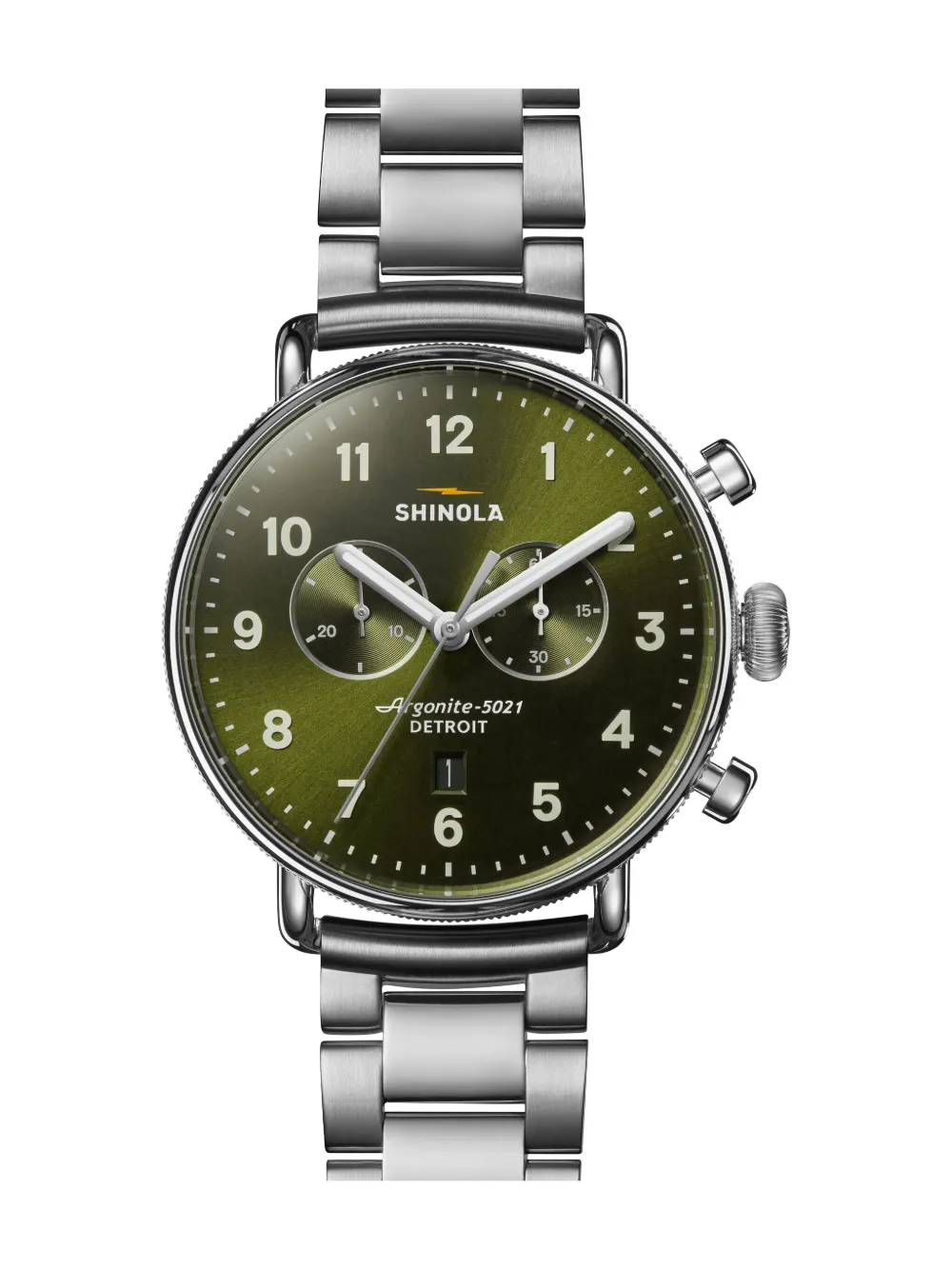Shinola Canfield 42mm | Green | FARFETCH