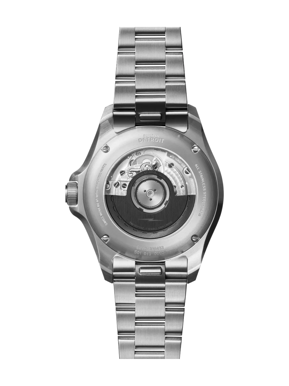 Shinola Roestvrij staal horloge 42 mm - Rood