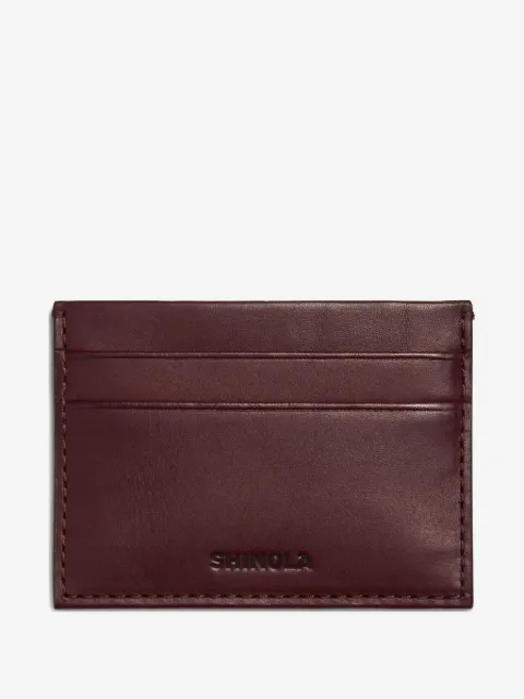 Shinola porte-cartes en cuir
