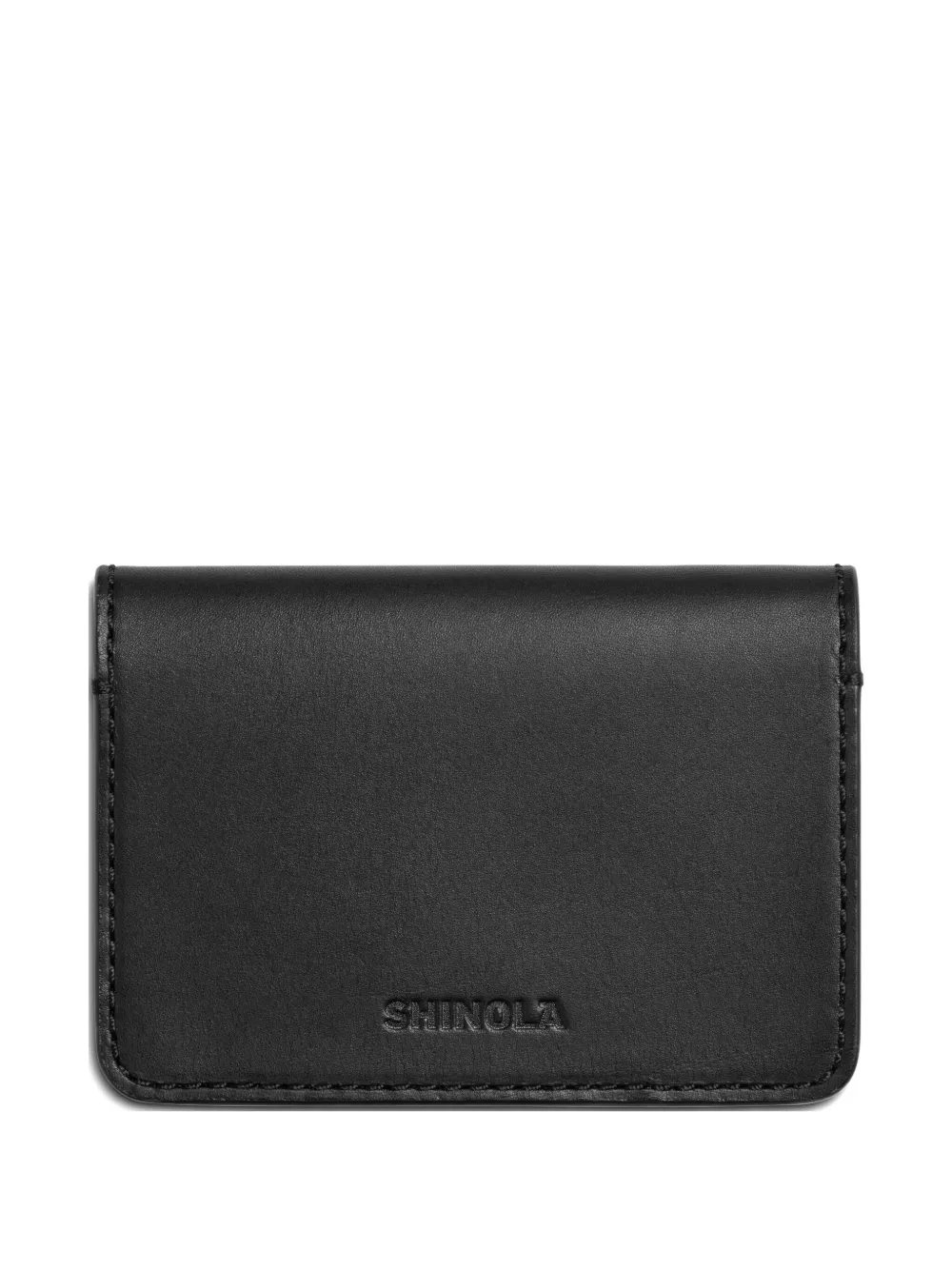 Shinola tarjetero con logo | negro | Image 1