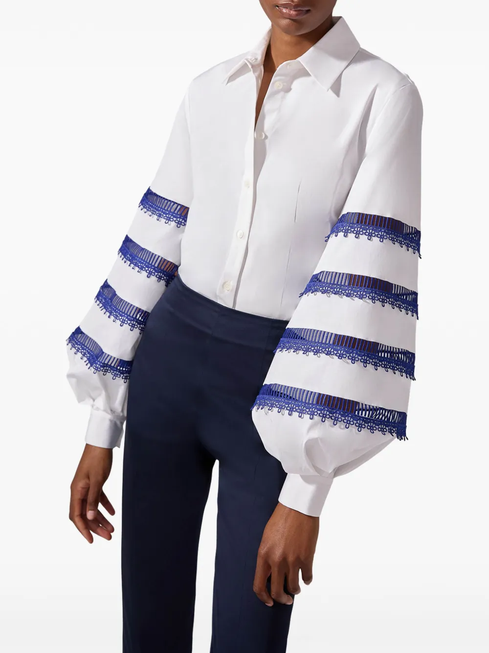 Carolina Herrera Skinny broek Blauw