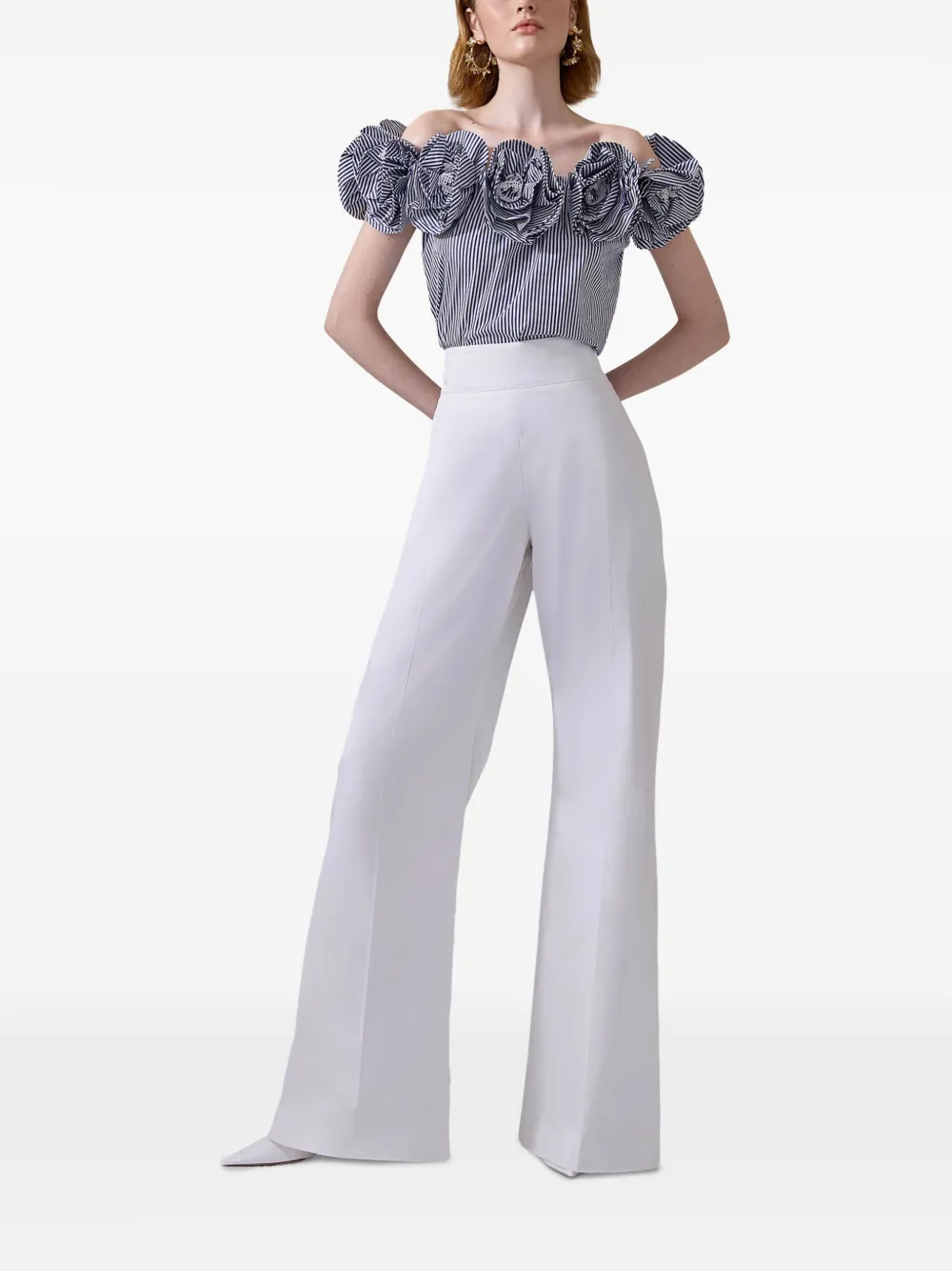 Carolina Herrera Off-shoulder top - Wit