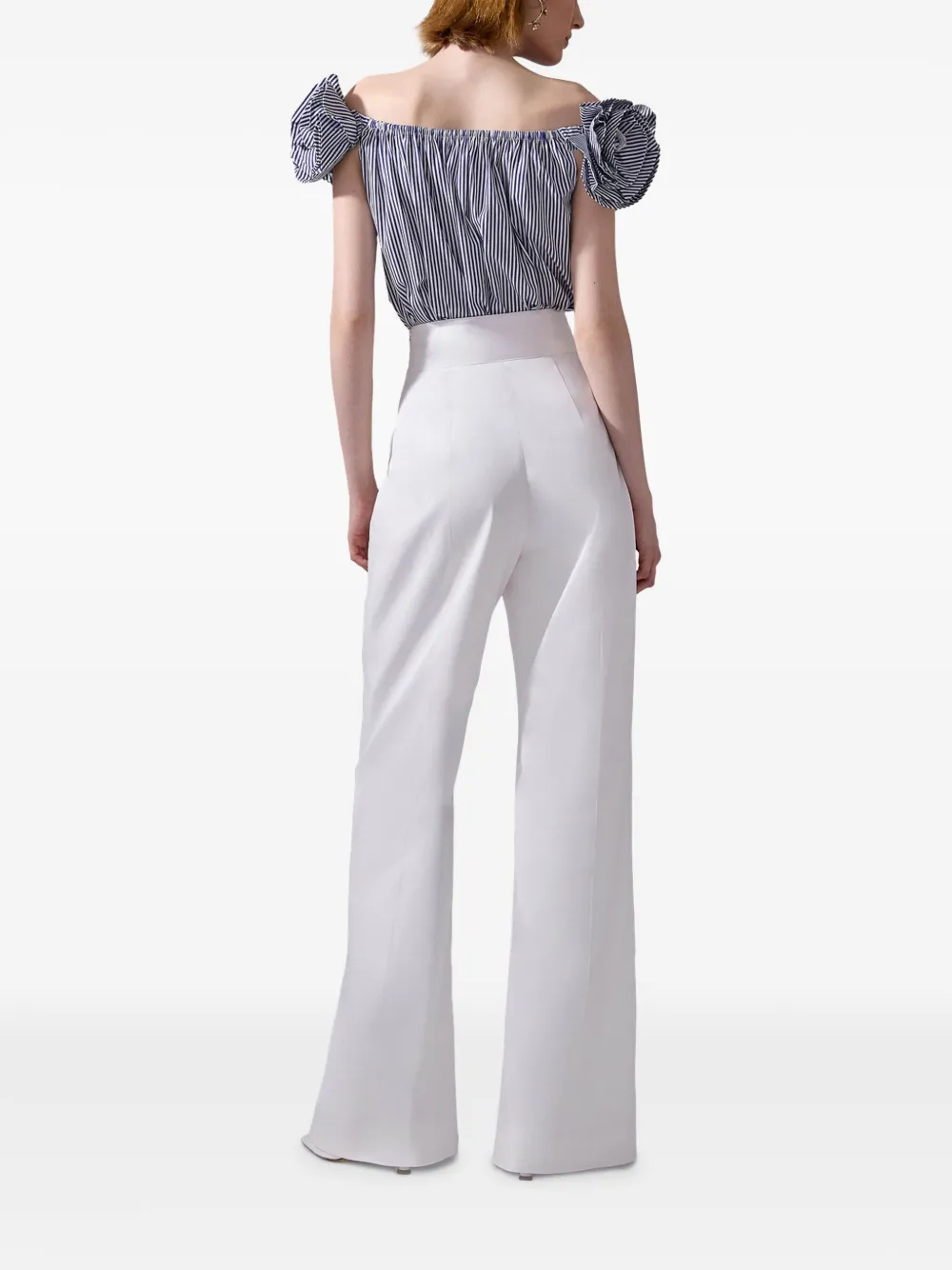 Carolina Herrera Off-shoulder top Wit