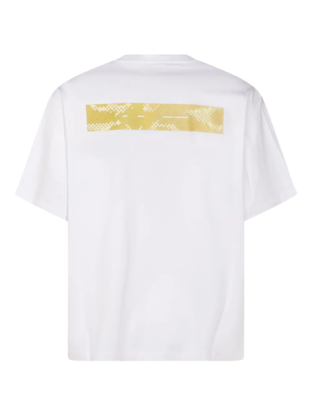Herno T-shirt met print - Wit