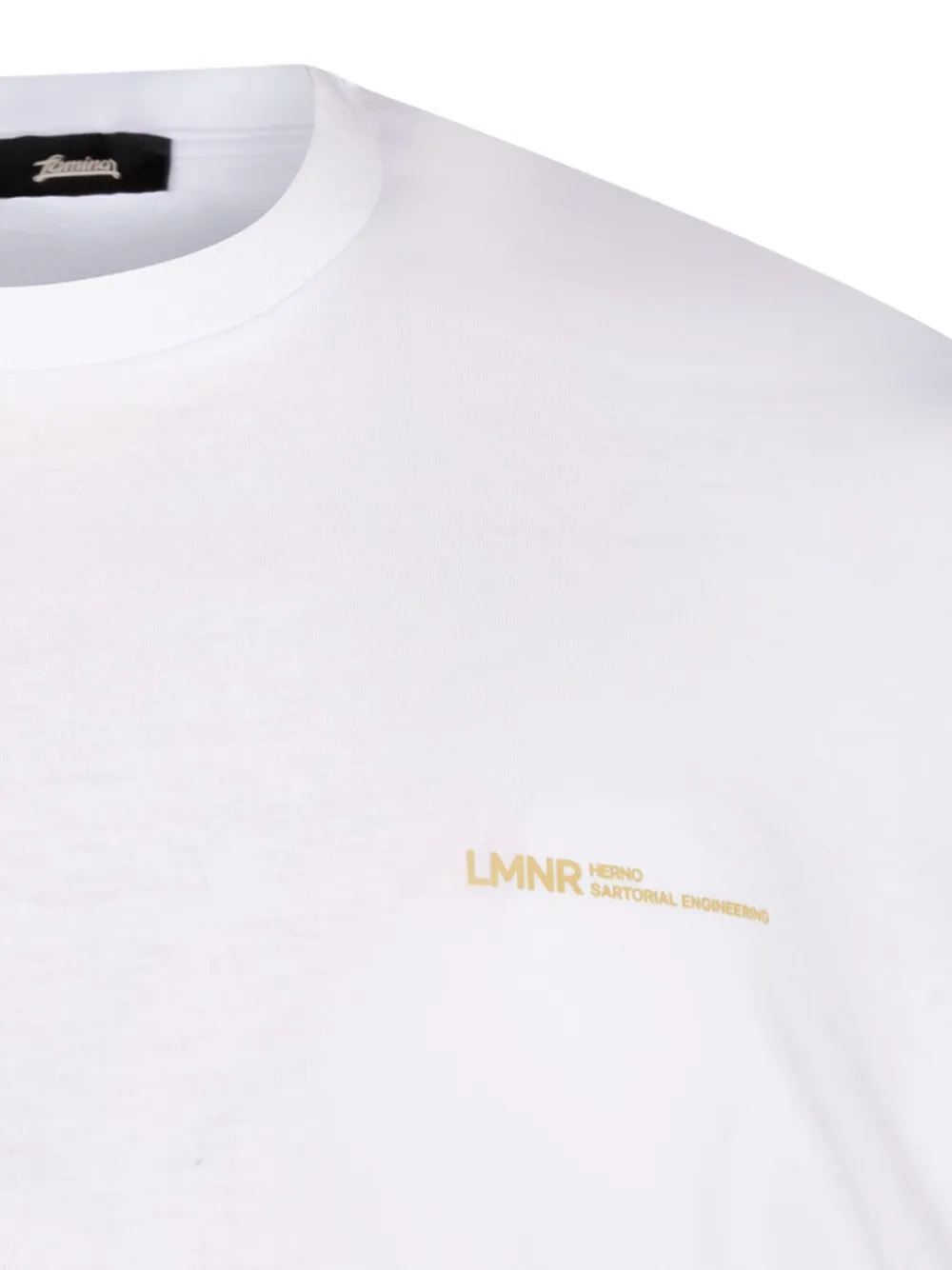 Herno T-shirt met print Wit