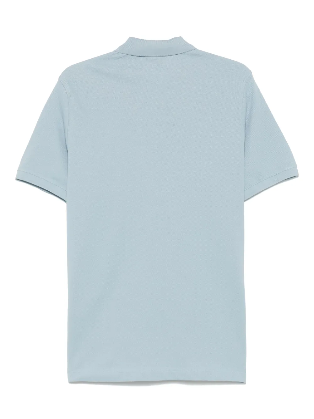 Emporio Armani piqué-weave polo shirt - Blauw