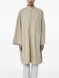 TOTEME zip-up coat - Neutrals