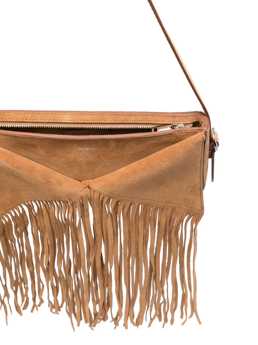 Coperni Suède schoudertas Bruin