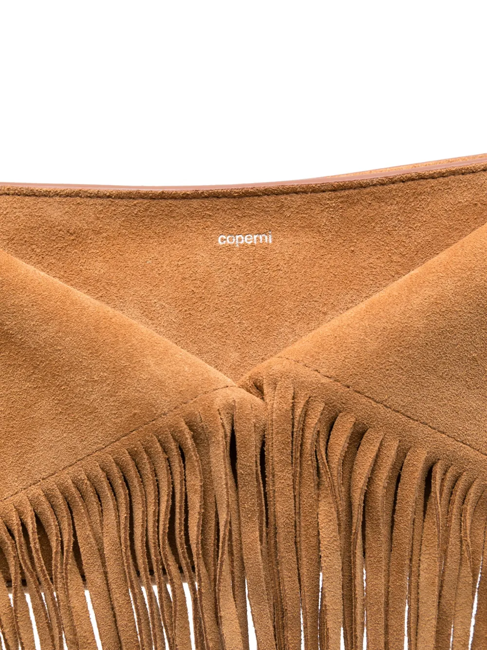 Coperni Suède schoudertas Bruin