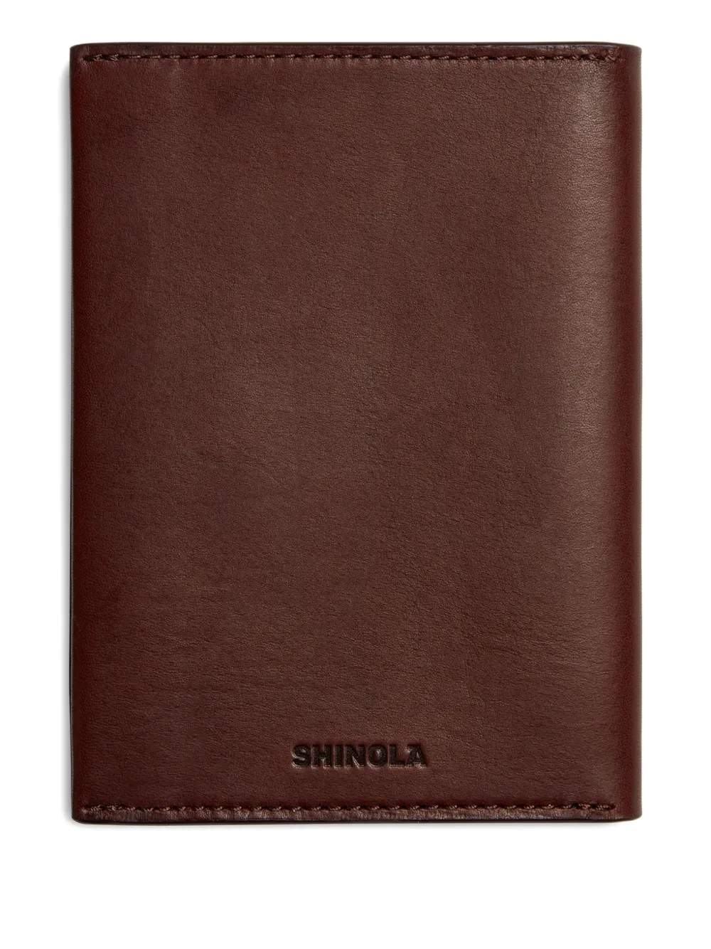 Shinola leather passport wallet | Red | Image 1