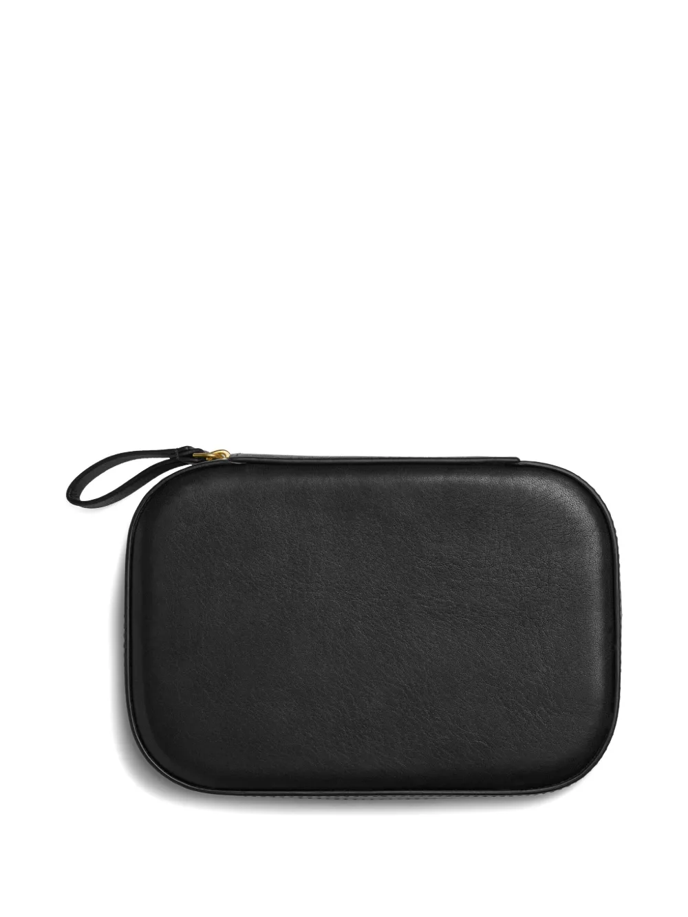 leather zip travel case