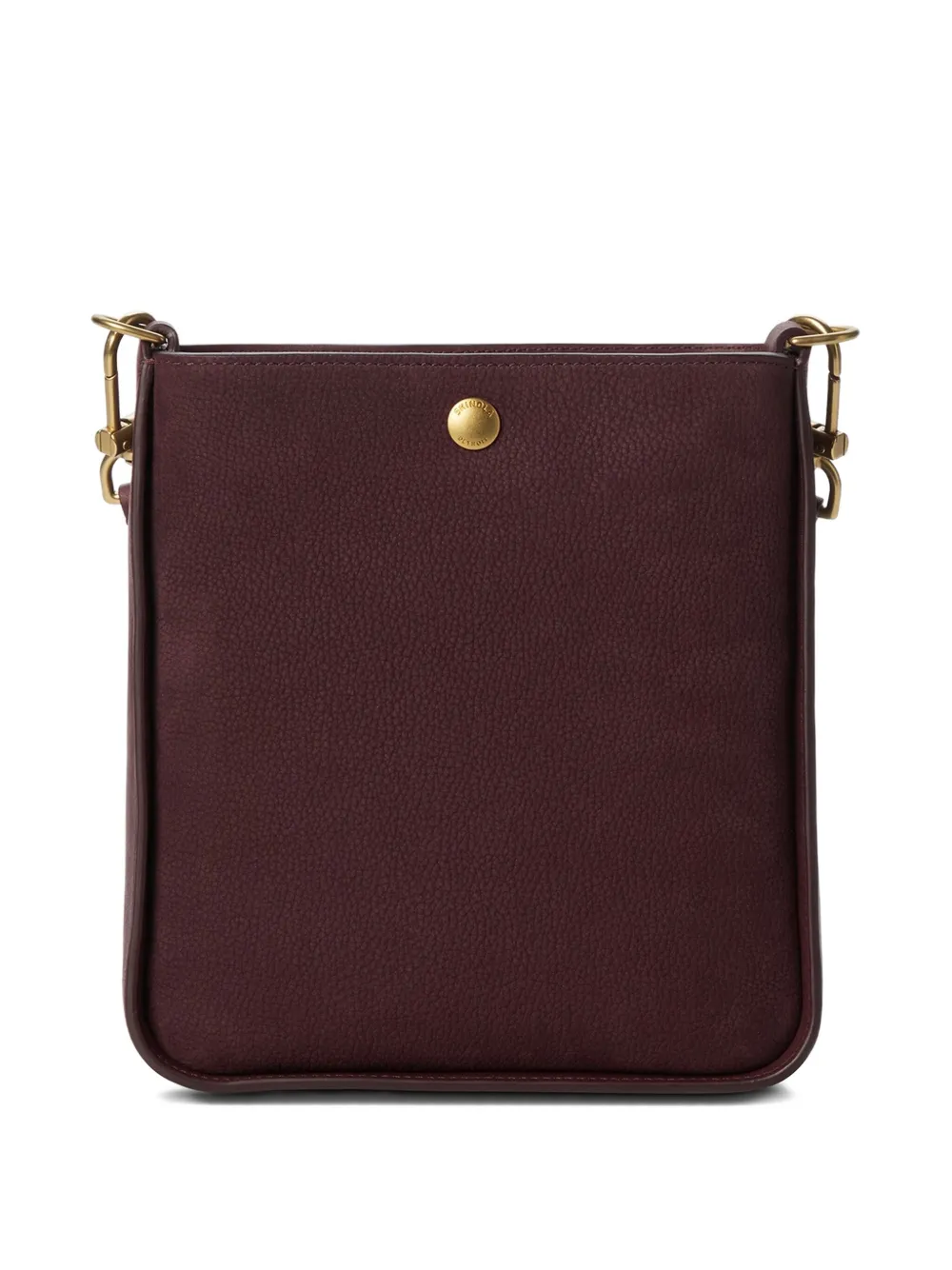 Shinola Leren schoudertas - Rood