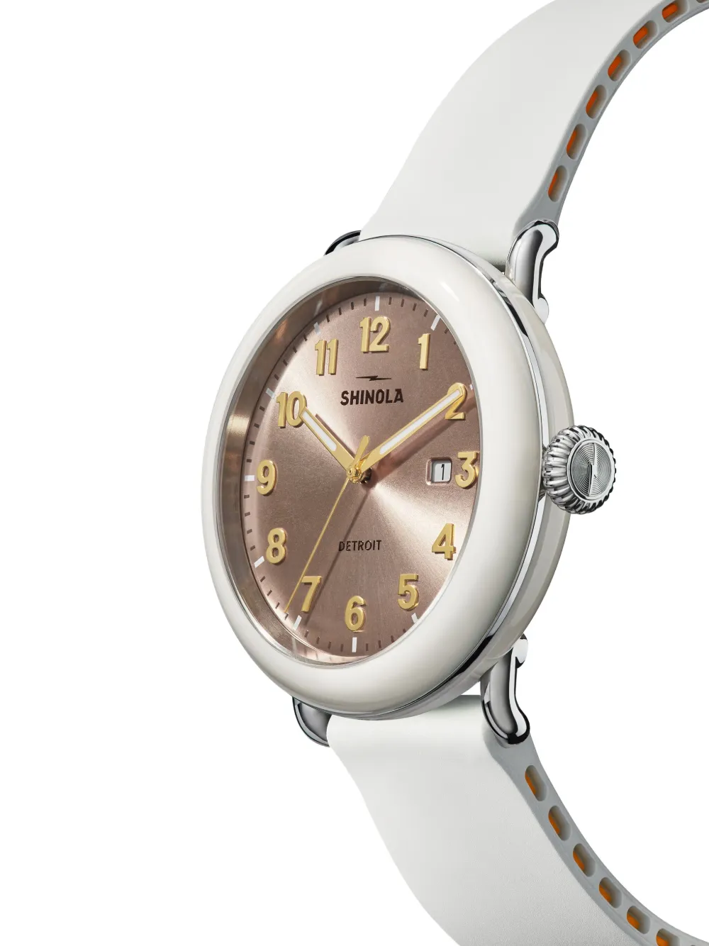 Shinola Detrola 38mm In White