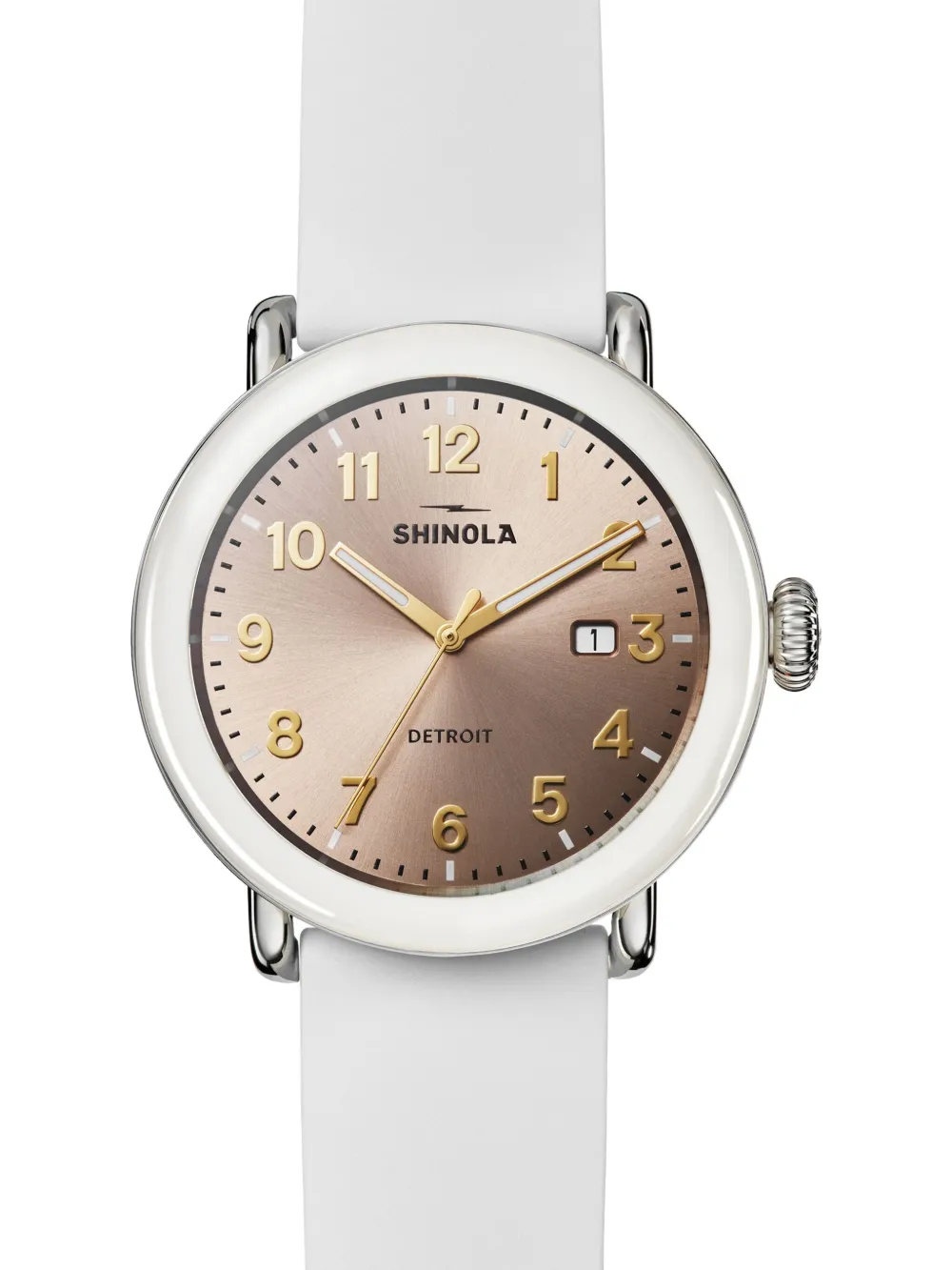 Shinola Detrola 38mm In White