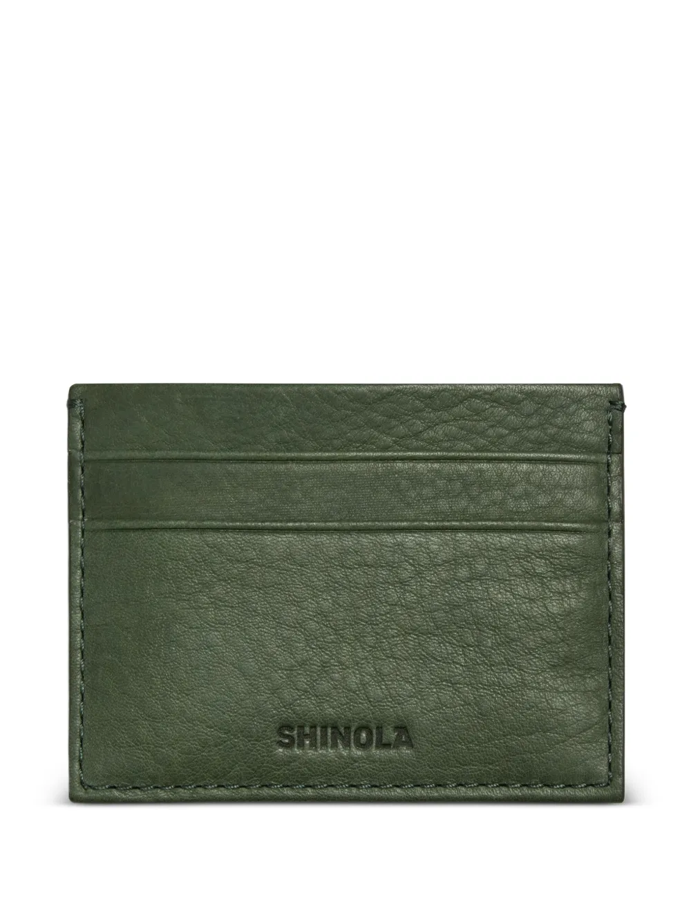 Shinola stitched cardholder | Green | Image 1
