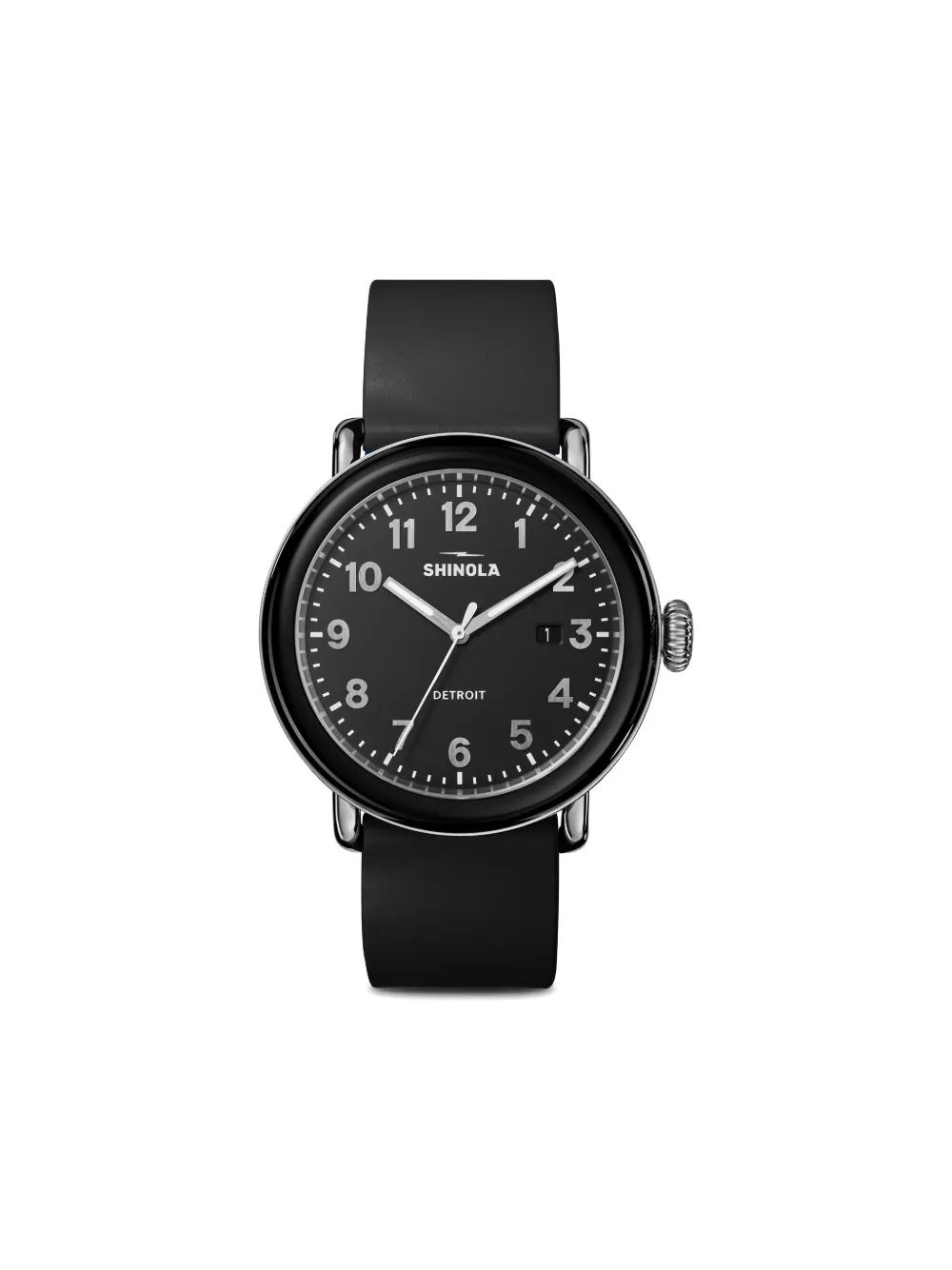 Shinola reloj Detrola de 40mm | negro | Image 1