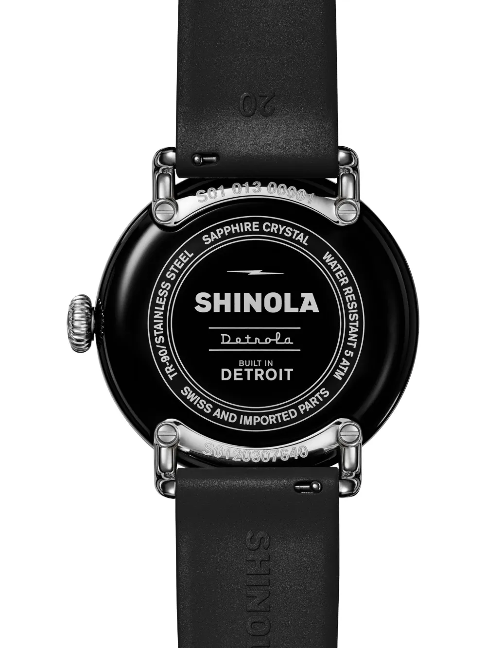 Shinola Detrola 40mm In Black