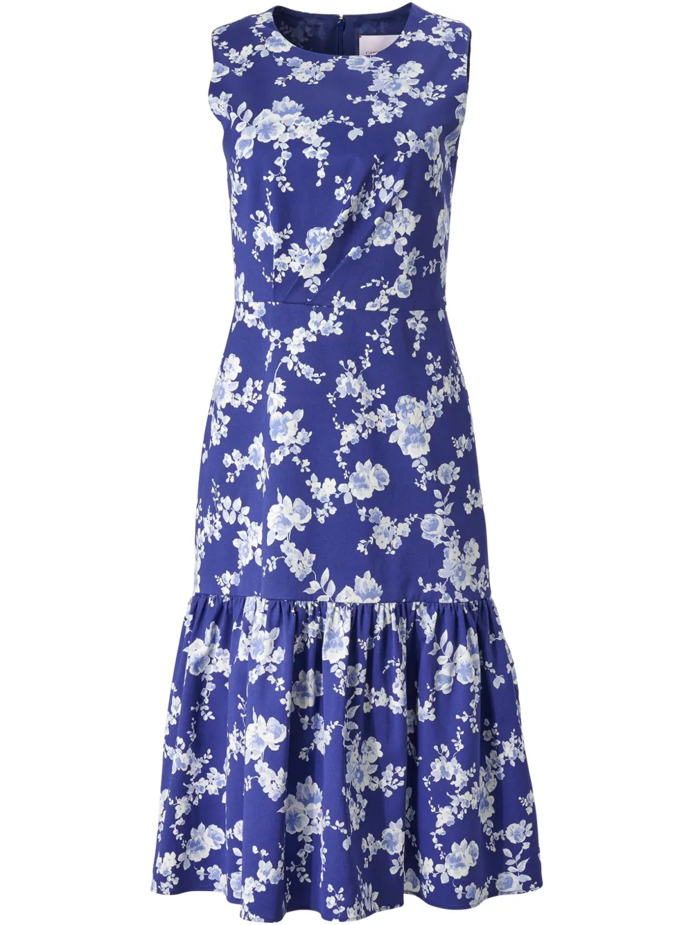 Carolina Herrera Jurk met bloemenprint Blauw