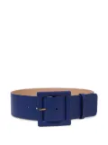 Carolina Herrera leather belt - Blue