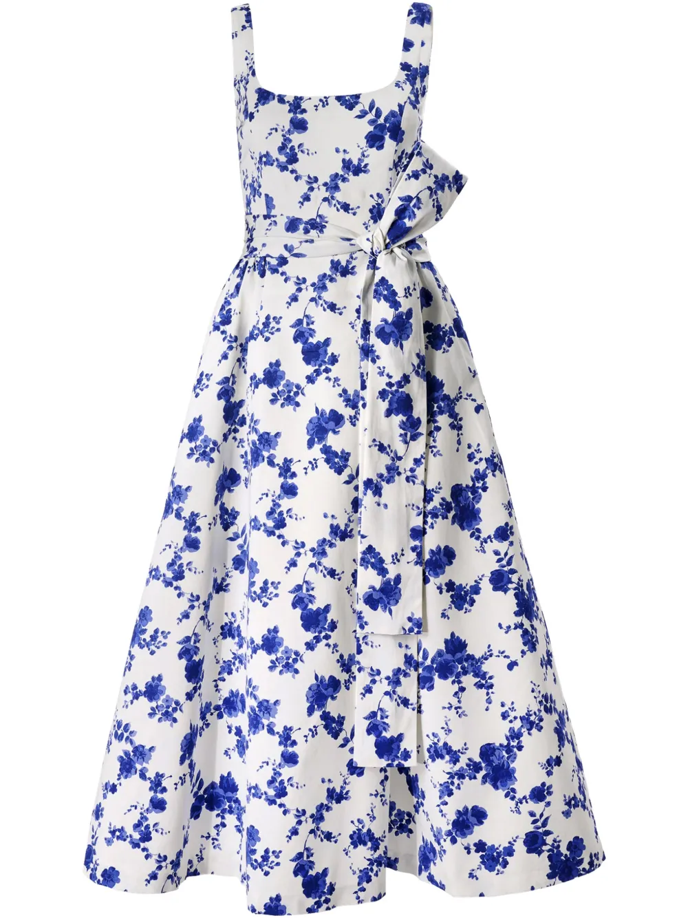 Carolina Herrera Jurk met bloemenprint Wit