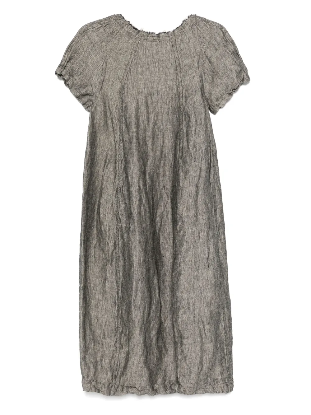 Rundholz Twill midi-jurk - Zwart