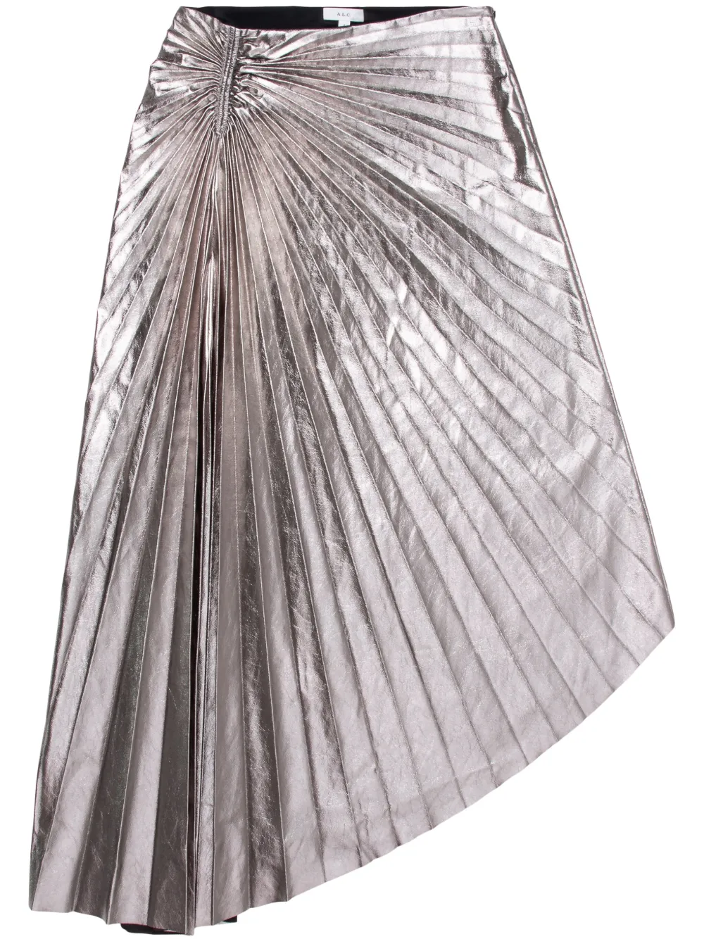 A.L.C. falda midi Tracy | plateado | Image 1