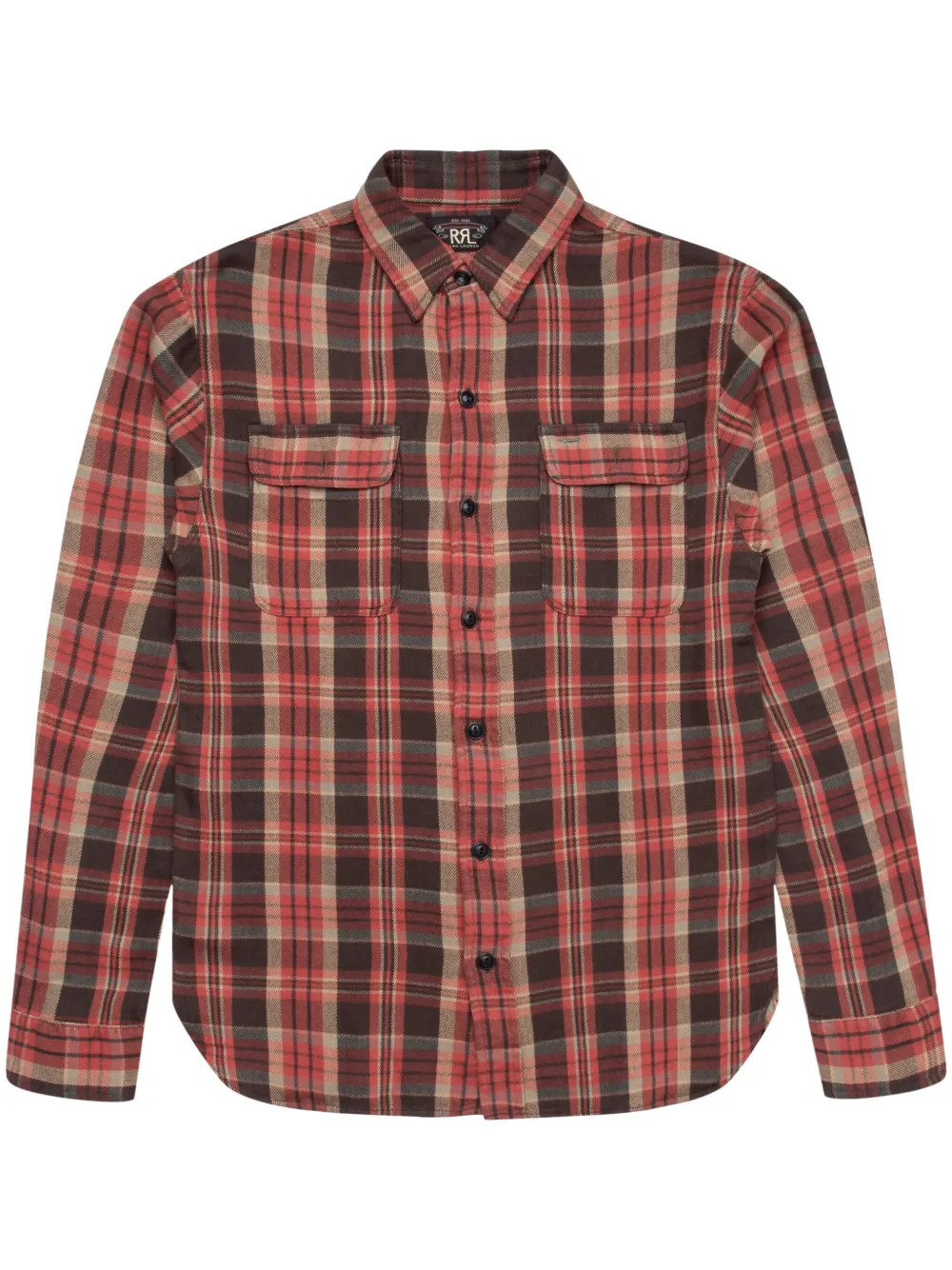 Ralph Lauren RRL チェック シャツ - レッド Ralph Lauren RRL チェック シャツ - レッド