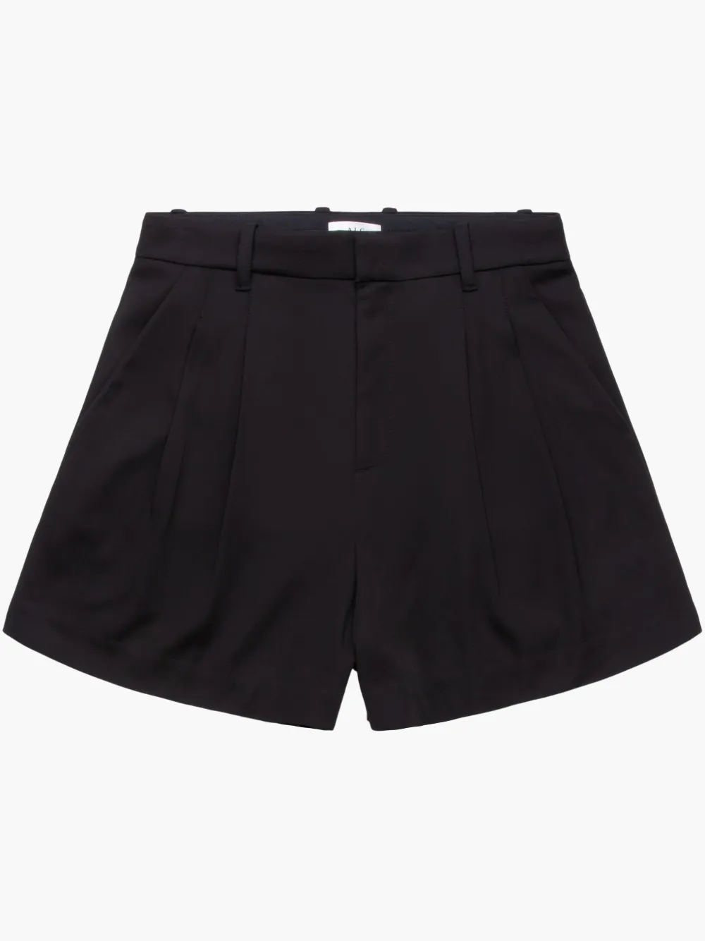 A.l.c Pleated Shorts In Black