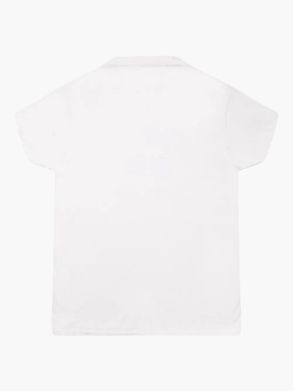 RE DONE Club Mel T-shirt Wit