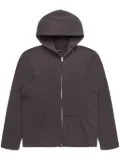 Les Tien zip-up hoodie - Grey