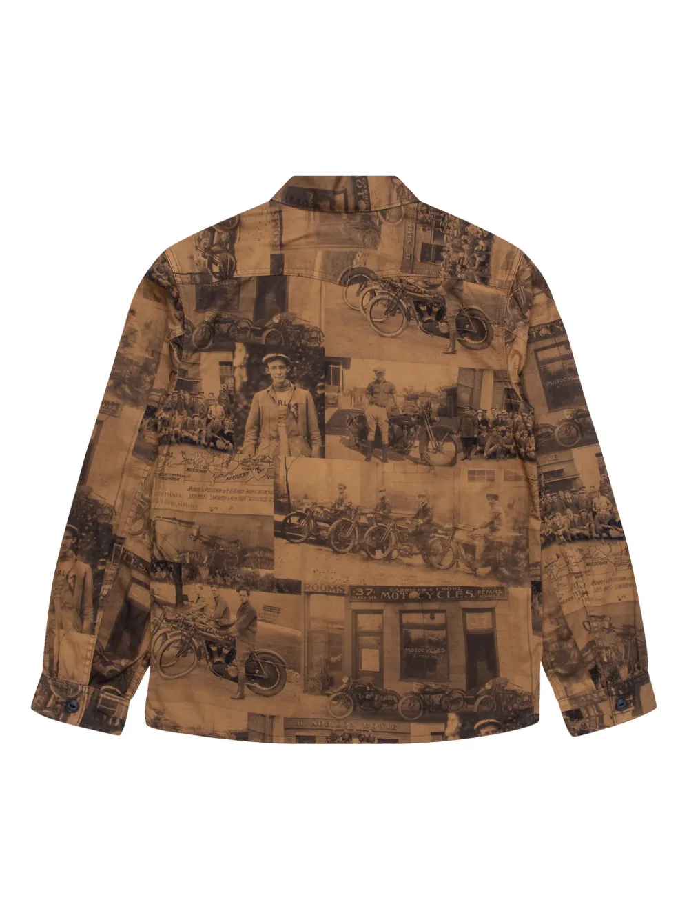 Ralph Lauren RRL Overhemd met print - Beige