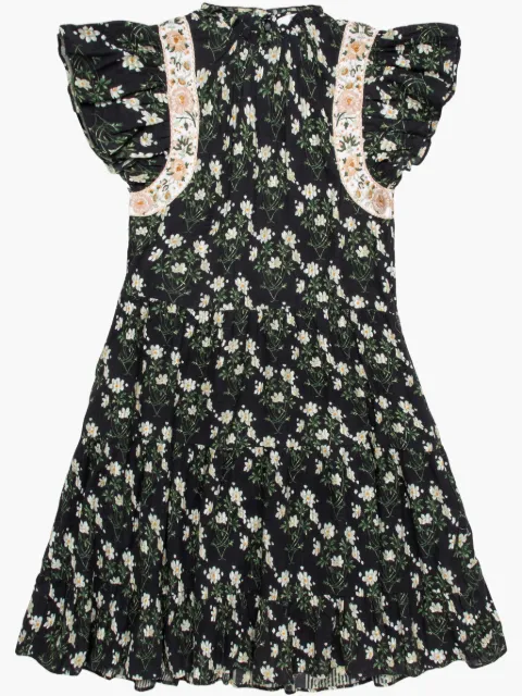 Sea floral print mini dress