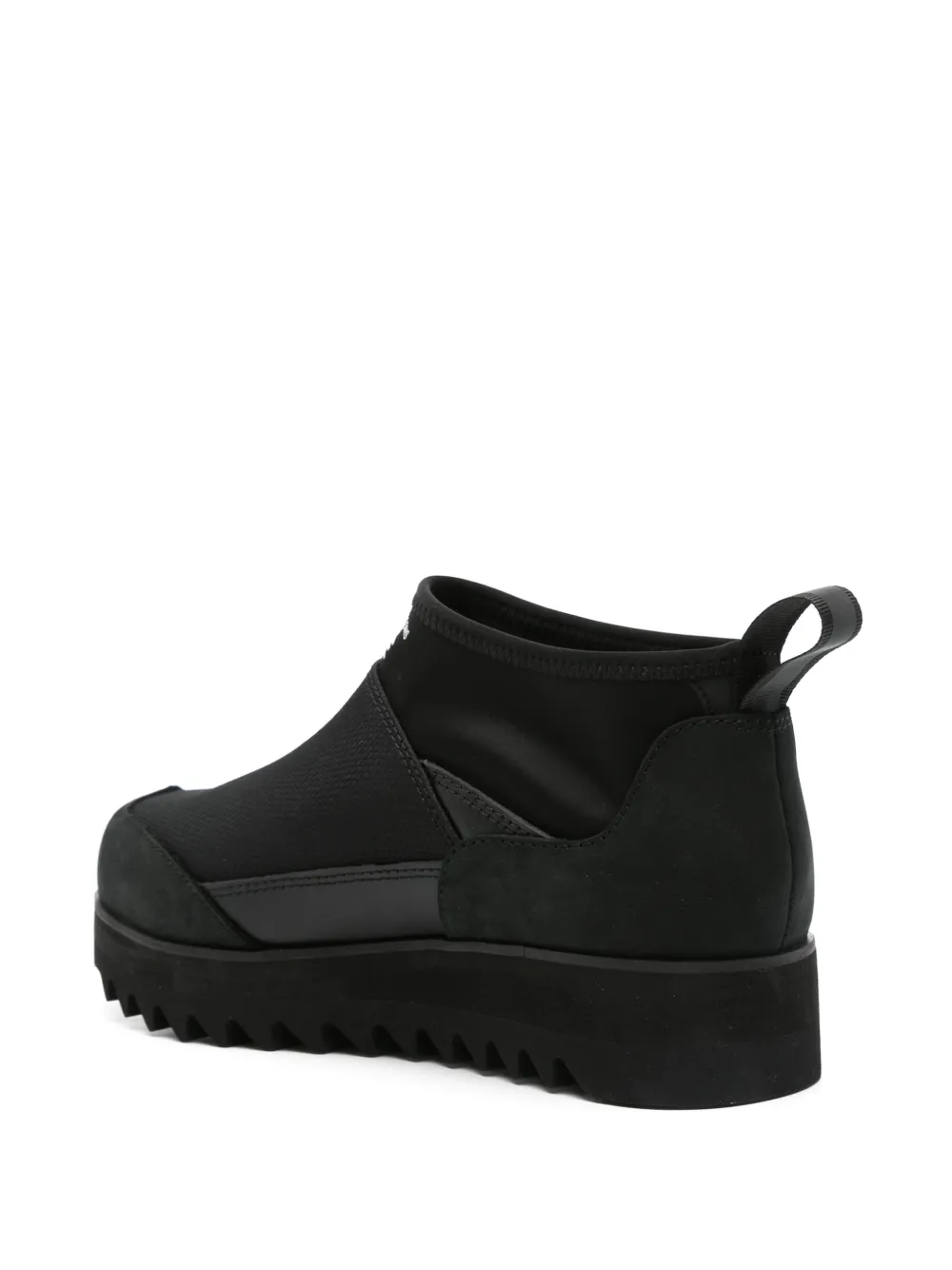 Comme des Garçons Homme panelled boots Black