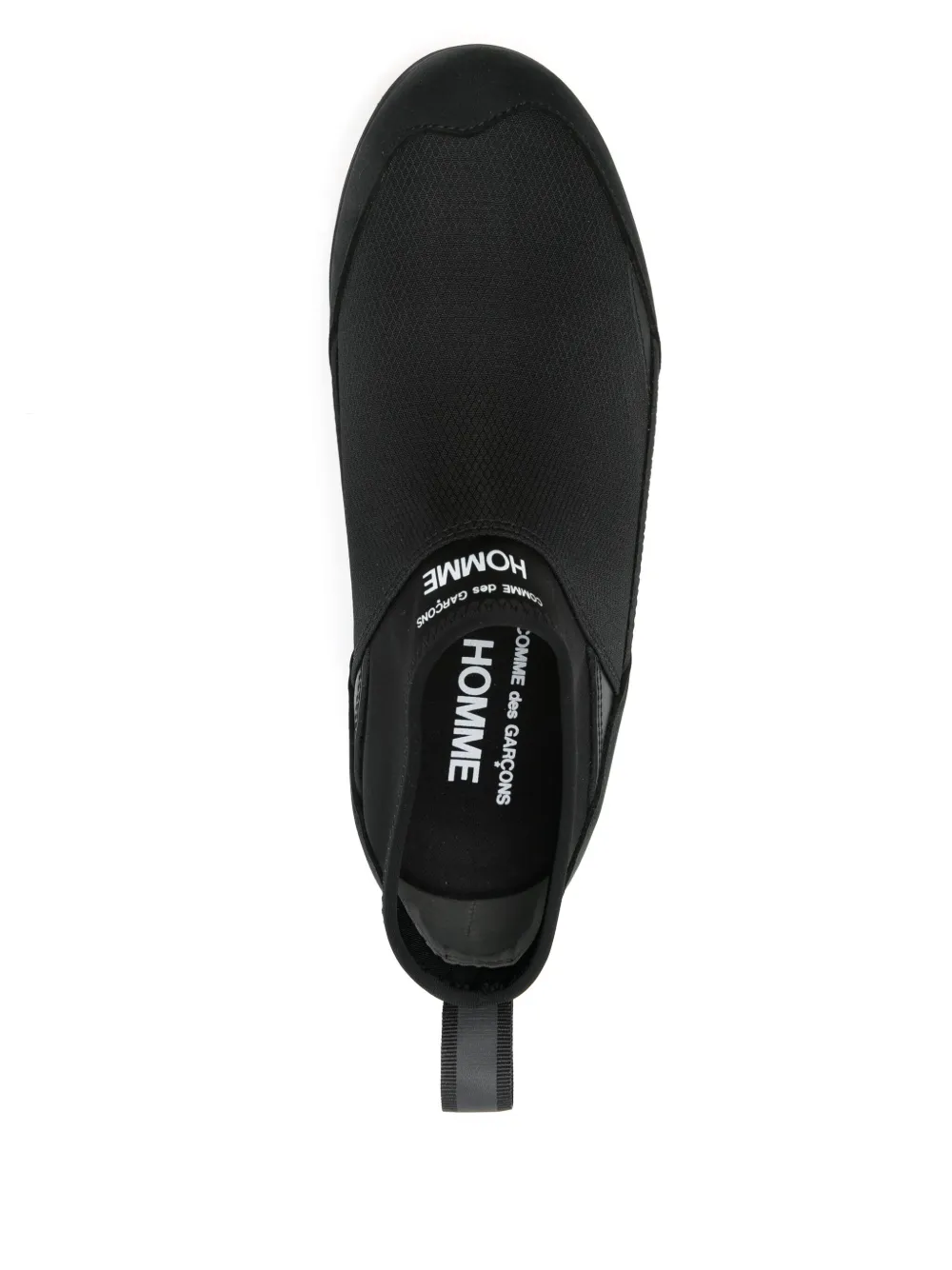 Comme des Garçons Homme panelled boots Black