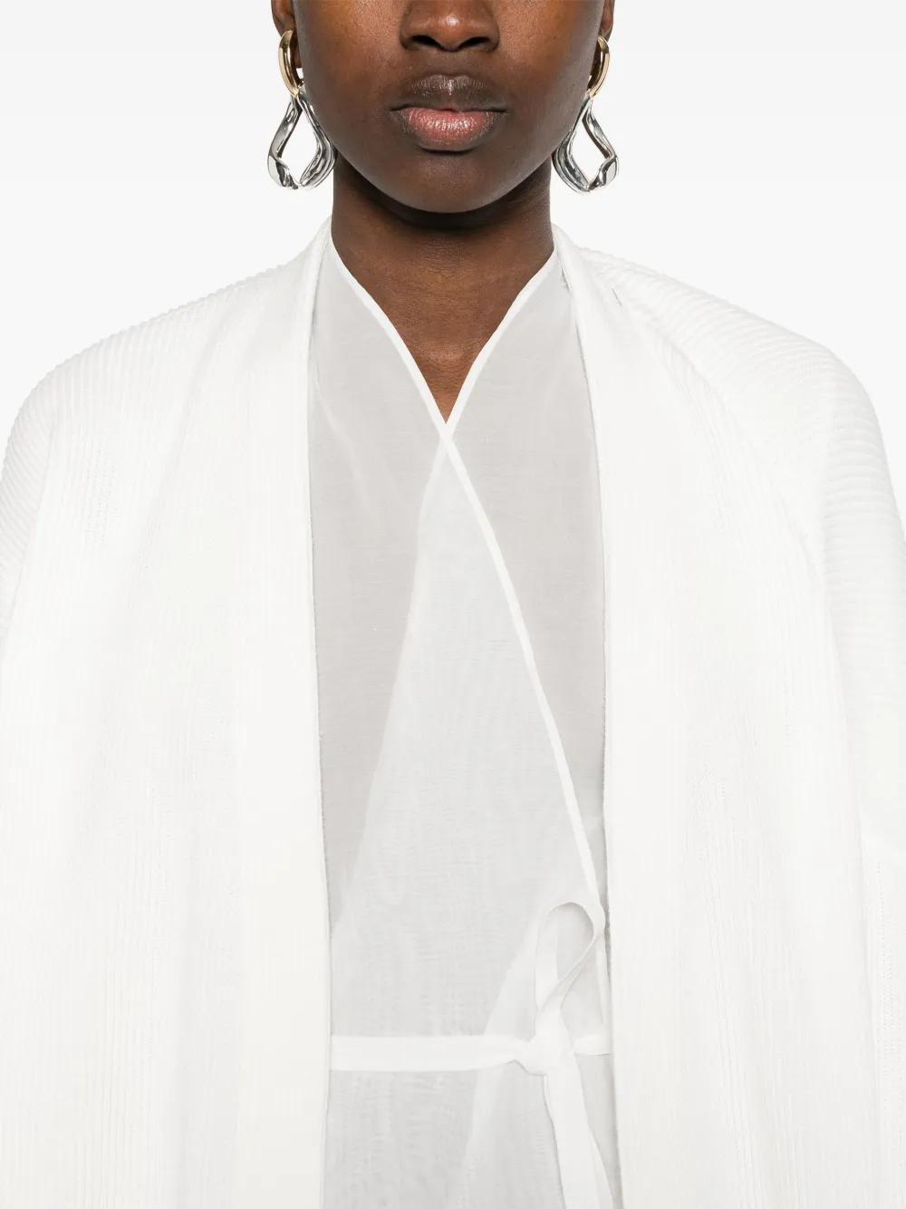 Brunello Cucinelli Gelaagd vest met monili-detail Wit