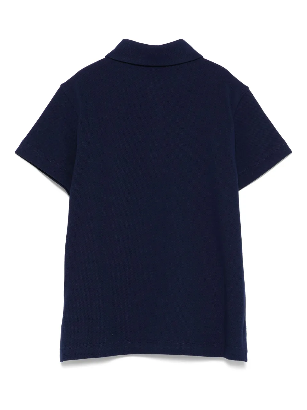 Fendi Kids Poloshirt met logopatch Blauw