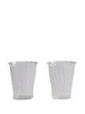 Sophie Lou Jacobsen Le Verre glasses (set of four) - White