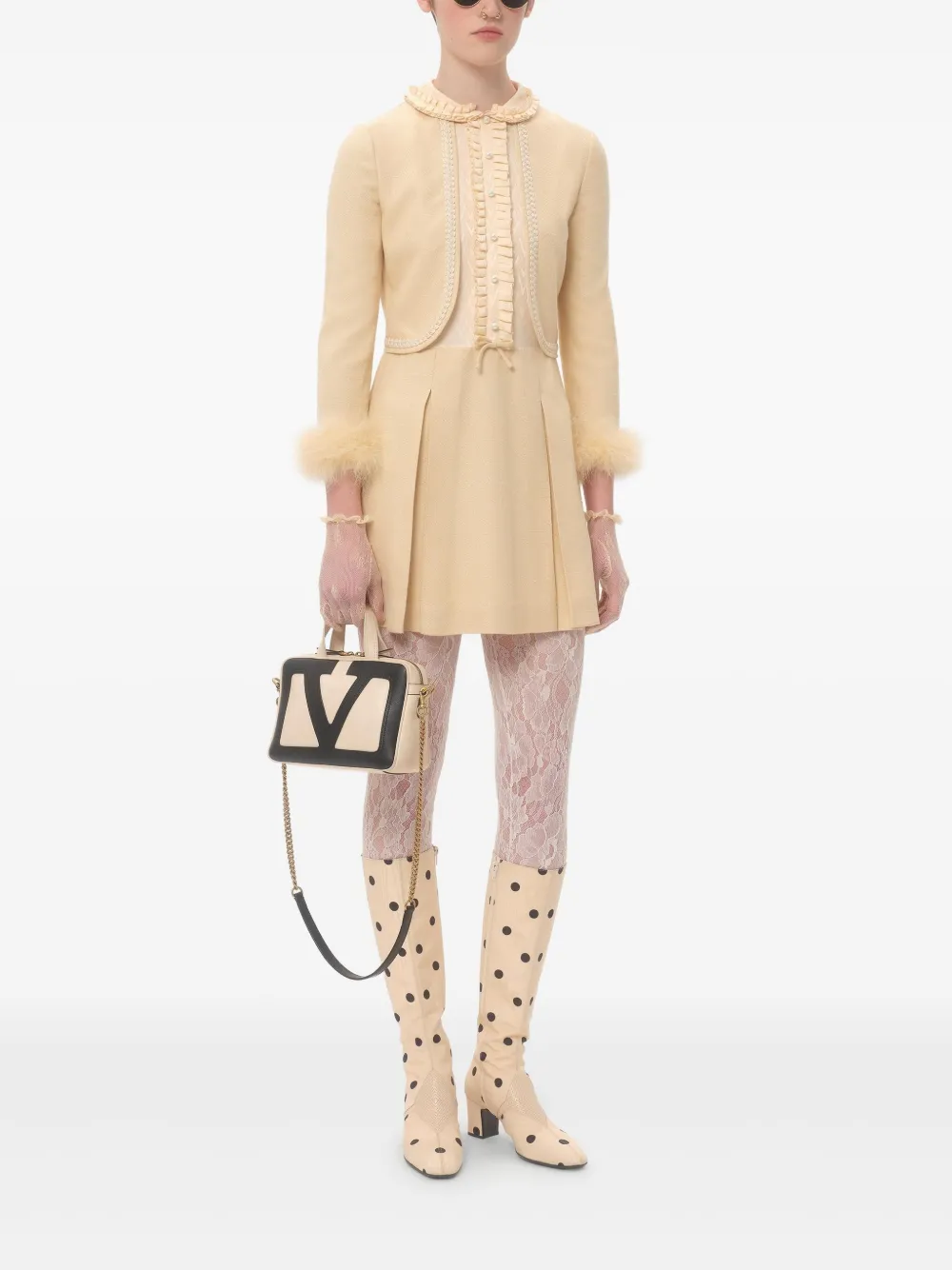 Valentino Garavani Viva Superstar shopper Beige