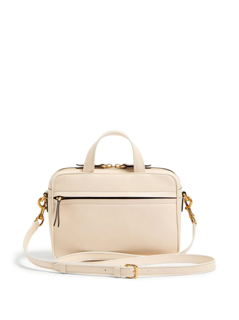 Valentino Garavani Viva Superstar Nappa Leather Handbag in Neutrals, view 4