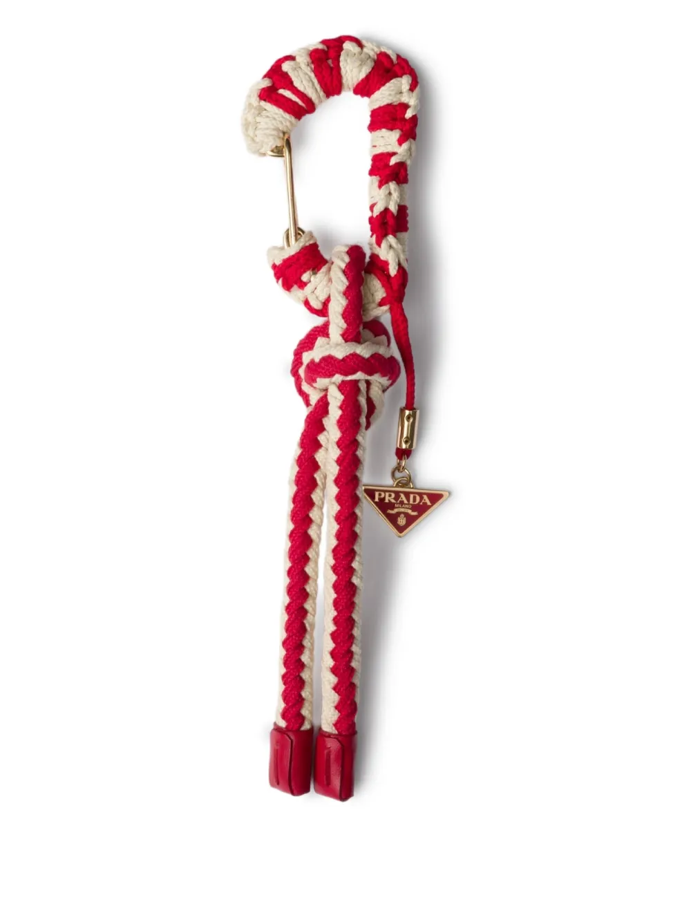 Prada Cord tassenbedel Rood