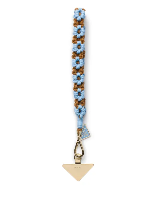 Lanière pour smartphone en crochet - Prada - Modalova