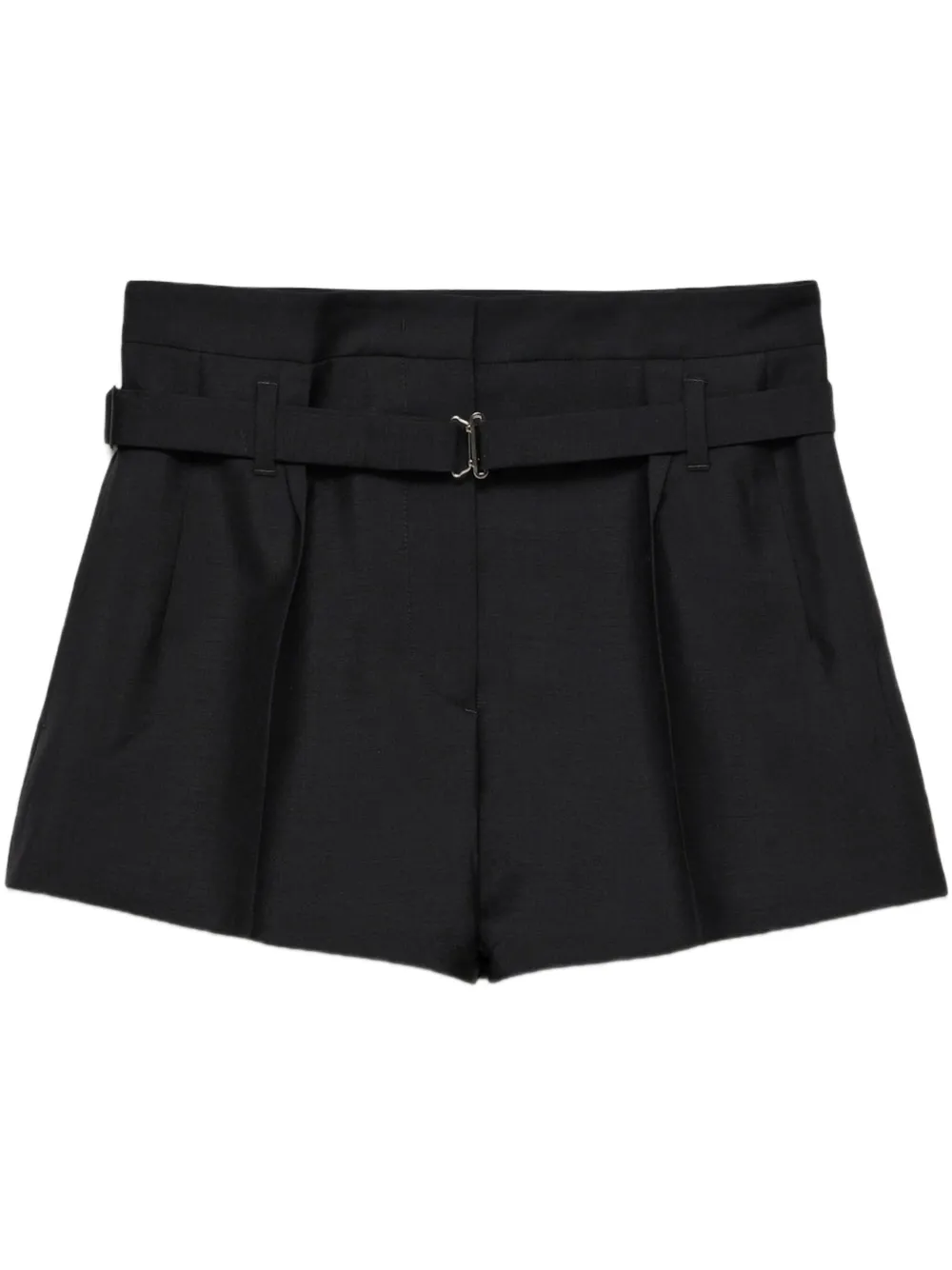 Prada Shorts met riem Zwart